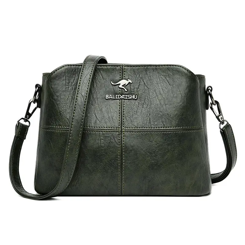 Women's Purple Embroidered Shoulder Bag 2023 - Image 4