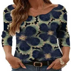 Women Leopard Print Long Sleeve Mini Skirt Dress — feature 12
