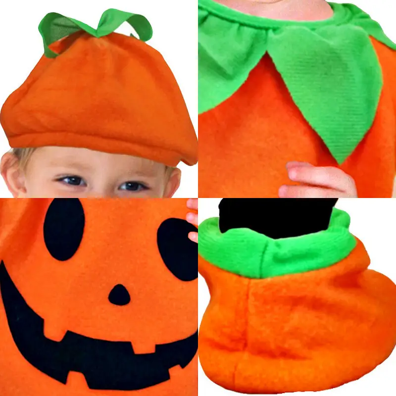 Cute Halloween Costume Set for Kids Red Yellow Blue — feature 10