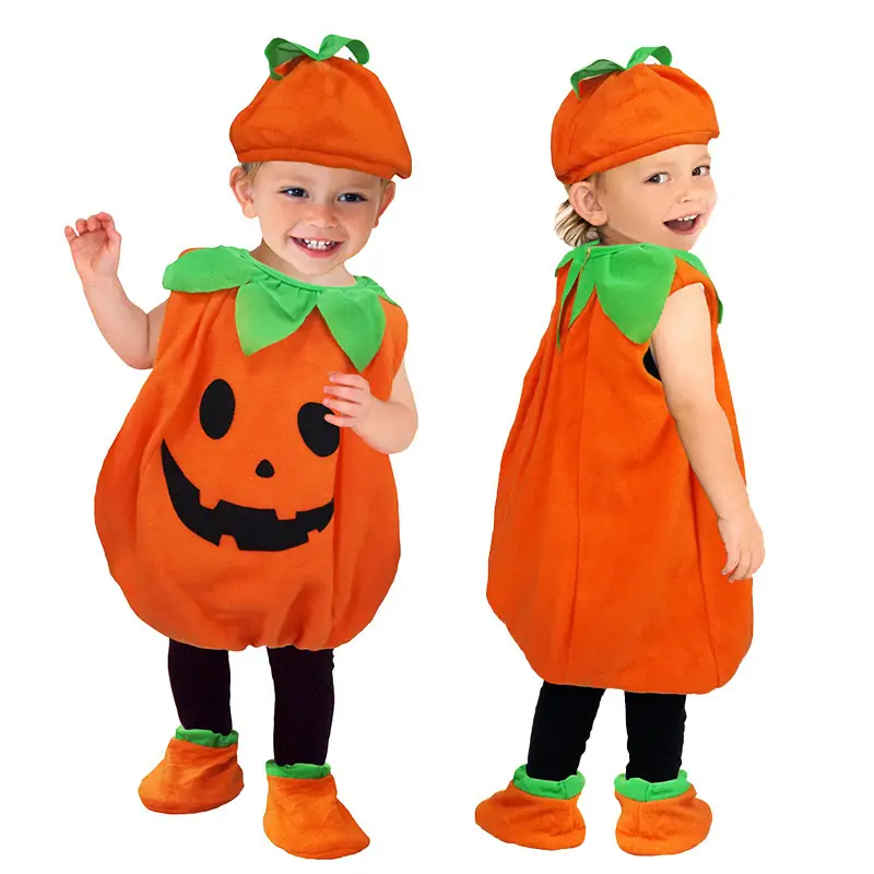 Cute Halloween Costume Set for Kids Red Yellow Blue — feature 7