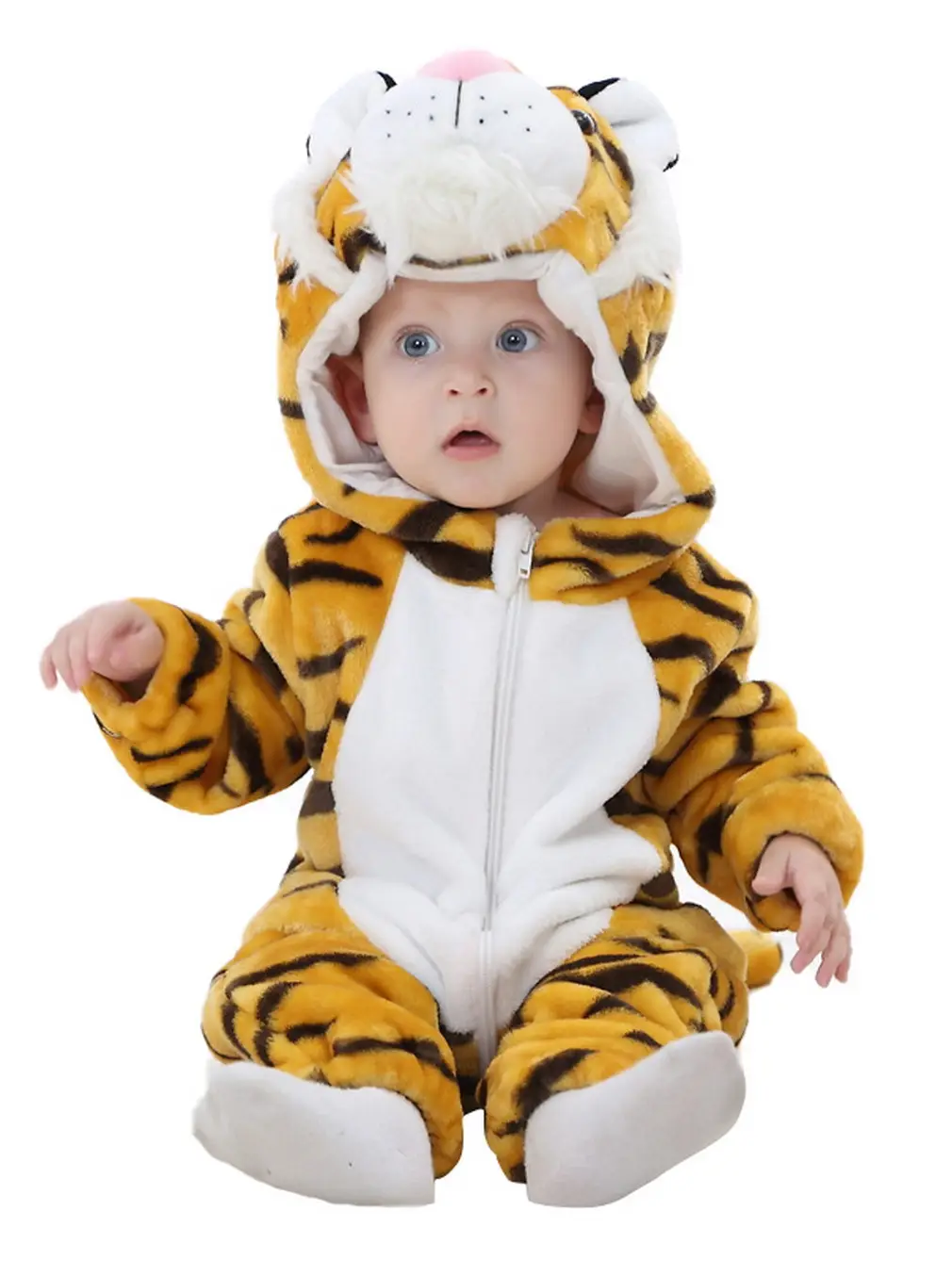 Cute Halloween Costume Set for Kids Red Yellow Blue - Image 3