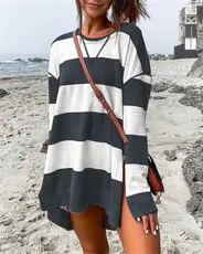 Women Multi Color Knitted Hoodie Winter Sweater — feature 6