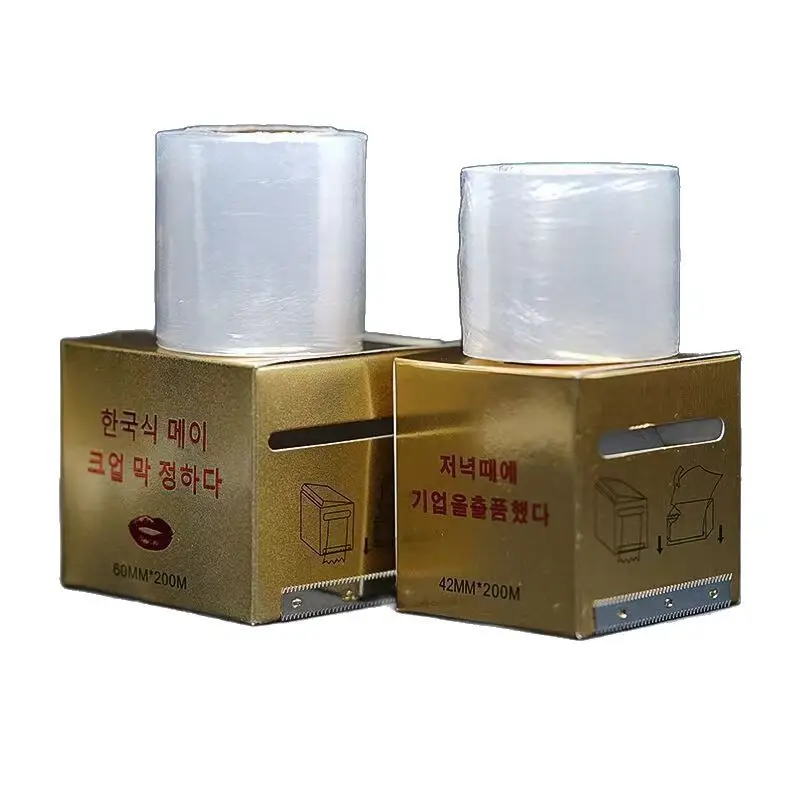 Disposable Tattoo Eyebrow Lip Cling Film 6cm Transparent - Image 9