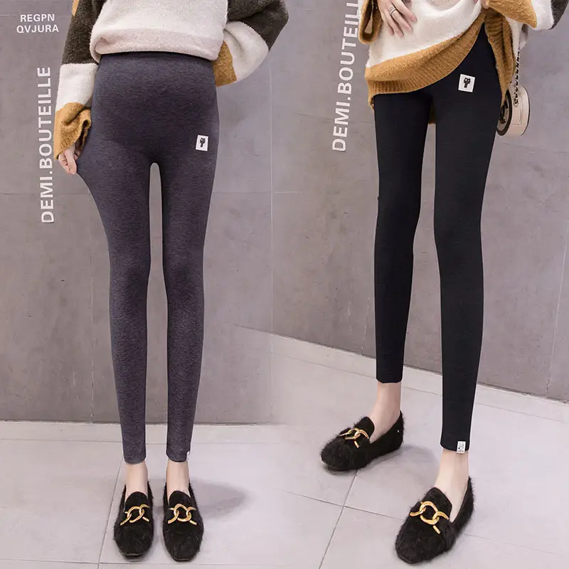 Warm Fleece Lined Long Leggings for Women