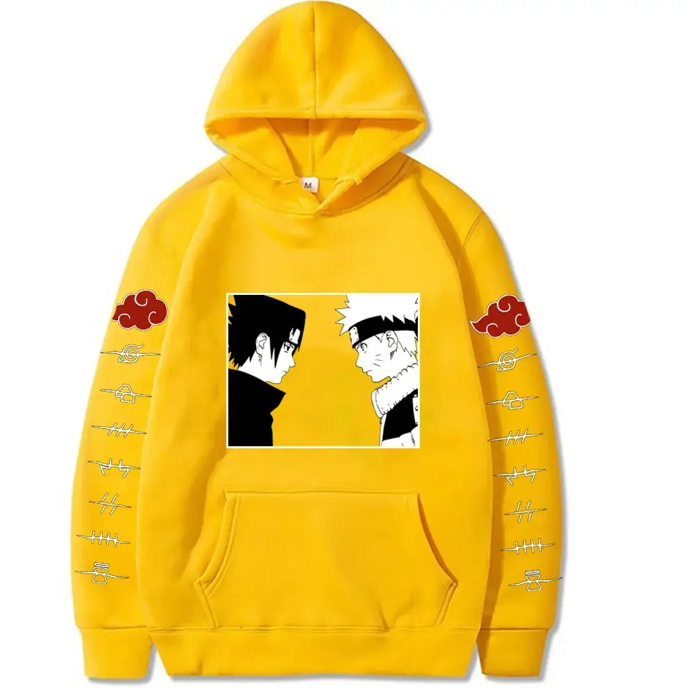 Naruto Sasuke Hoodie Plus Size Fleece Sweatshirt