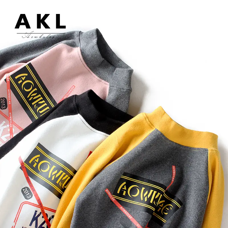 Autumn Winter Boys Long Sleeve T-Shirt Pink Grey Large - Image 8