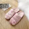 2021 Cotton Cartoon Slippers Winter Warm Couple Set - Image 6