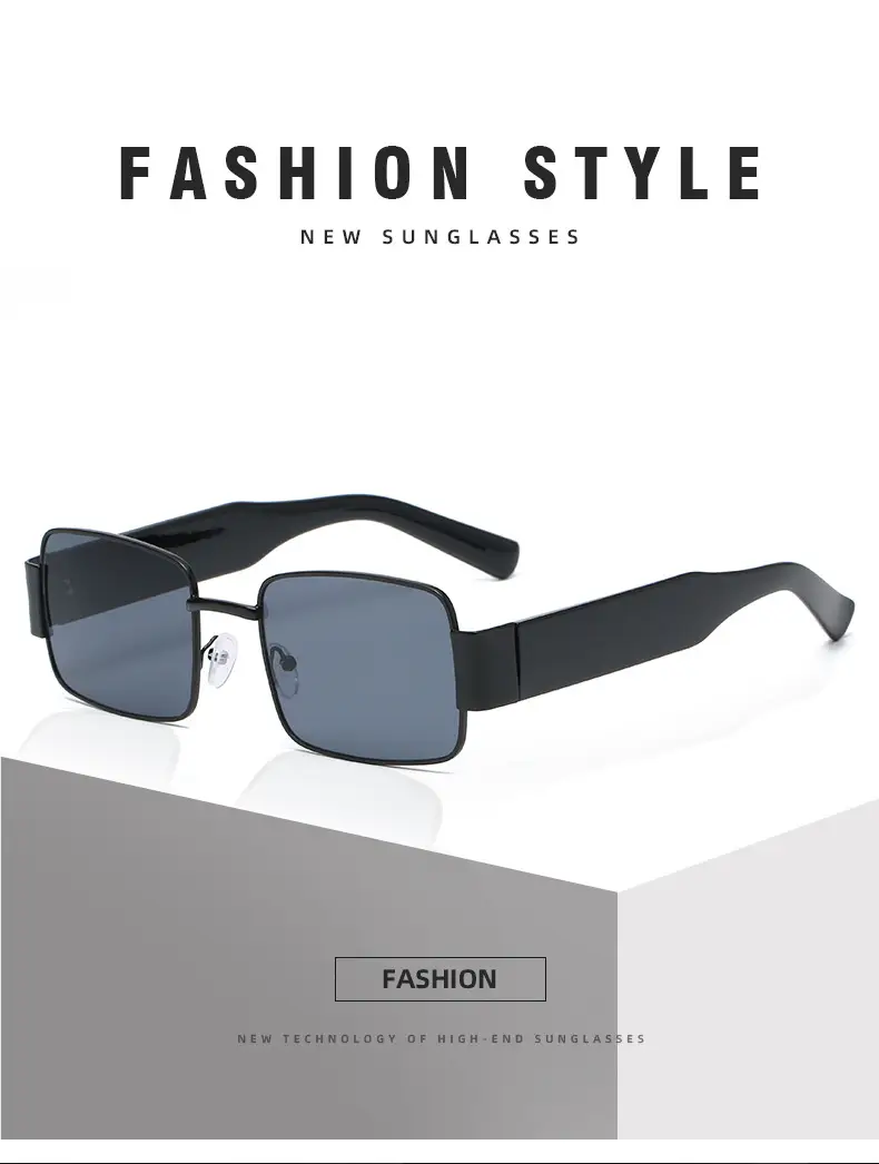 New Style Metal Sunglasses for Men Women Korean Style — feature 11
