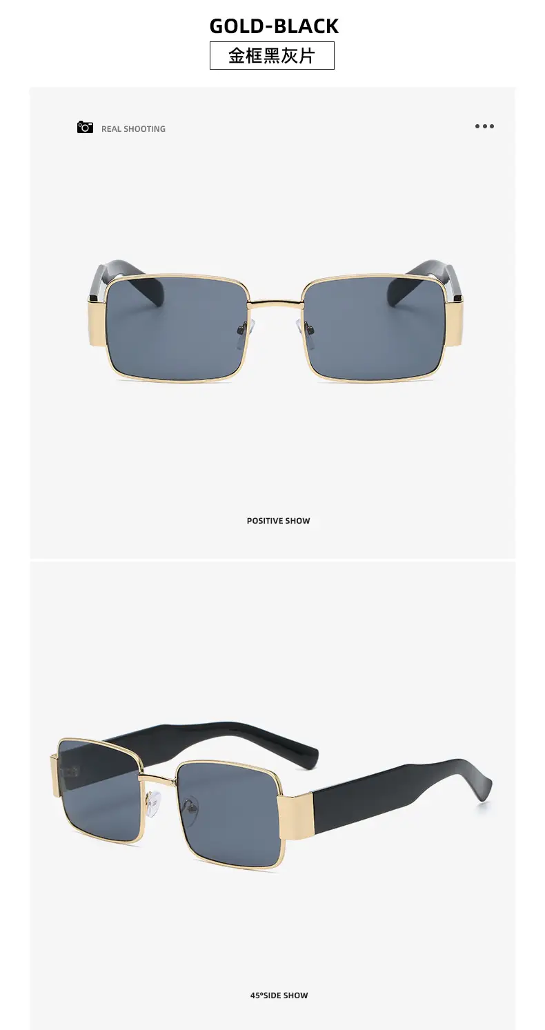 New Style Metal Sunglasses for Men Women Korean Style — feature 14