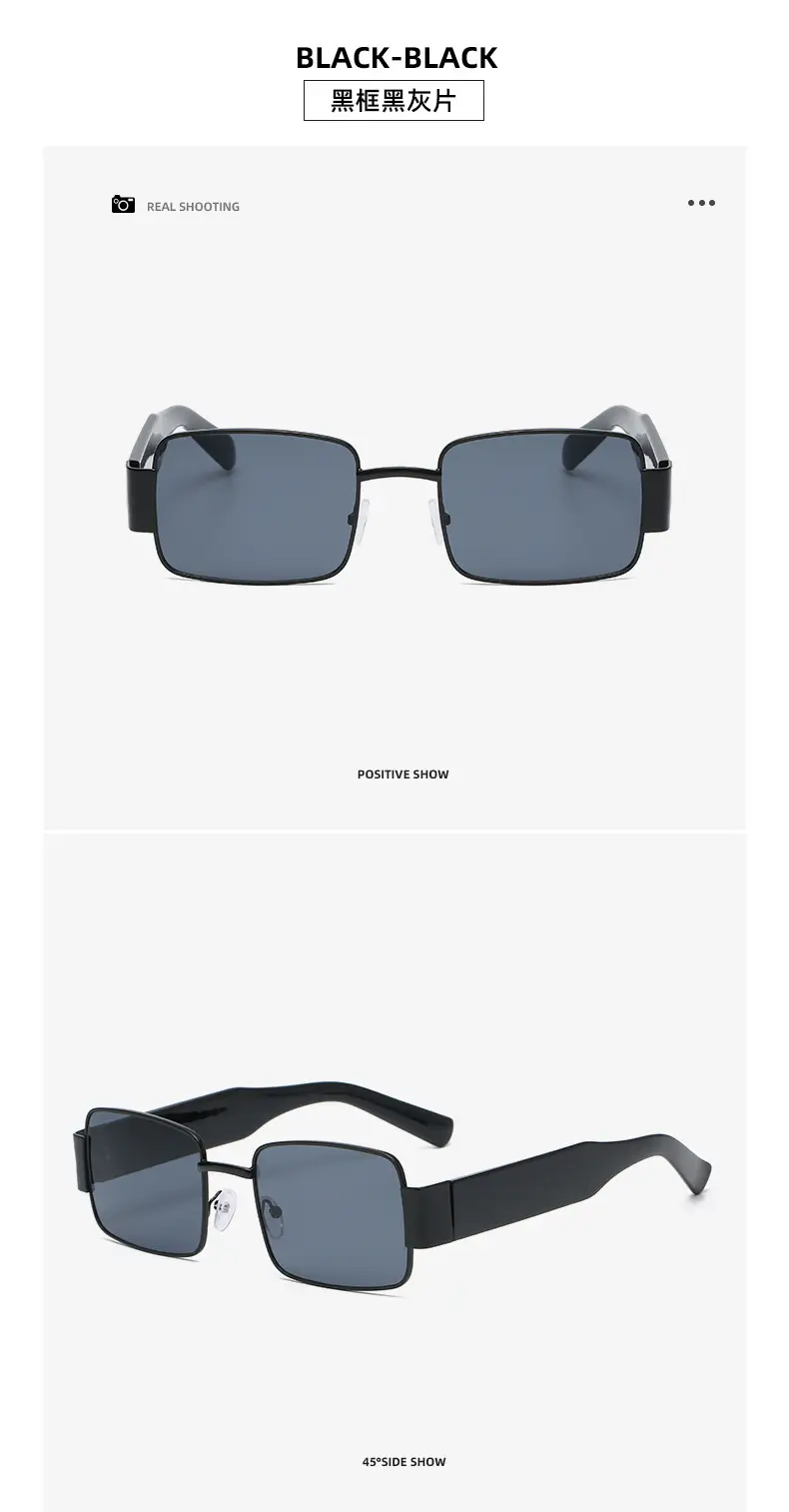 New Style Metal Sunglasses for Men Women Korean Style — feature 15