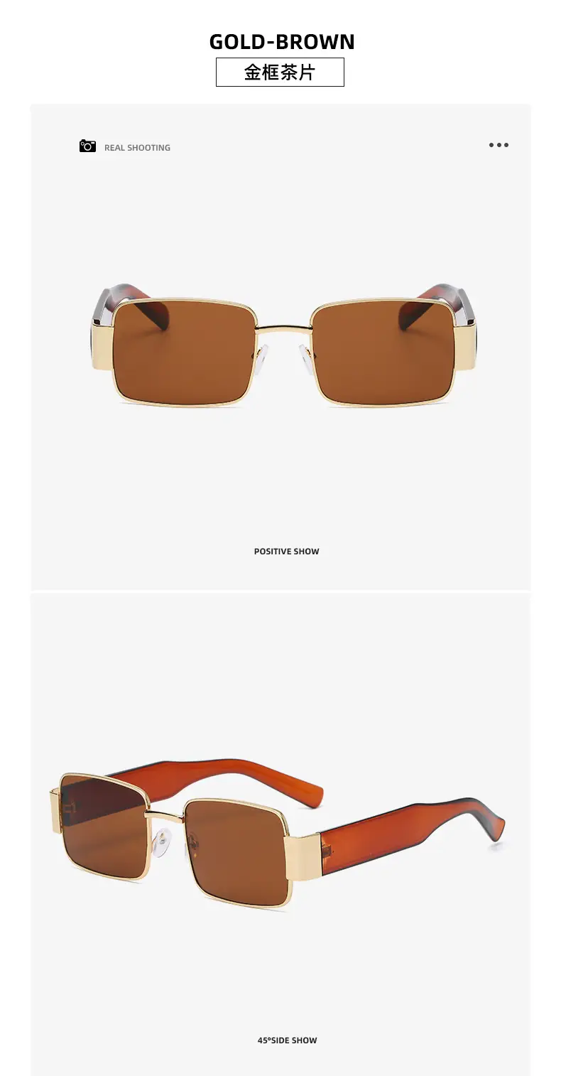 New Style Metal Sunglasses for Men Women Korean Style — feature 16