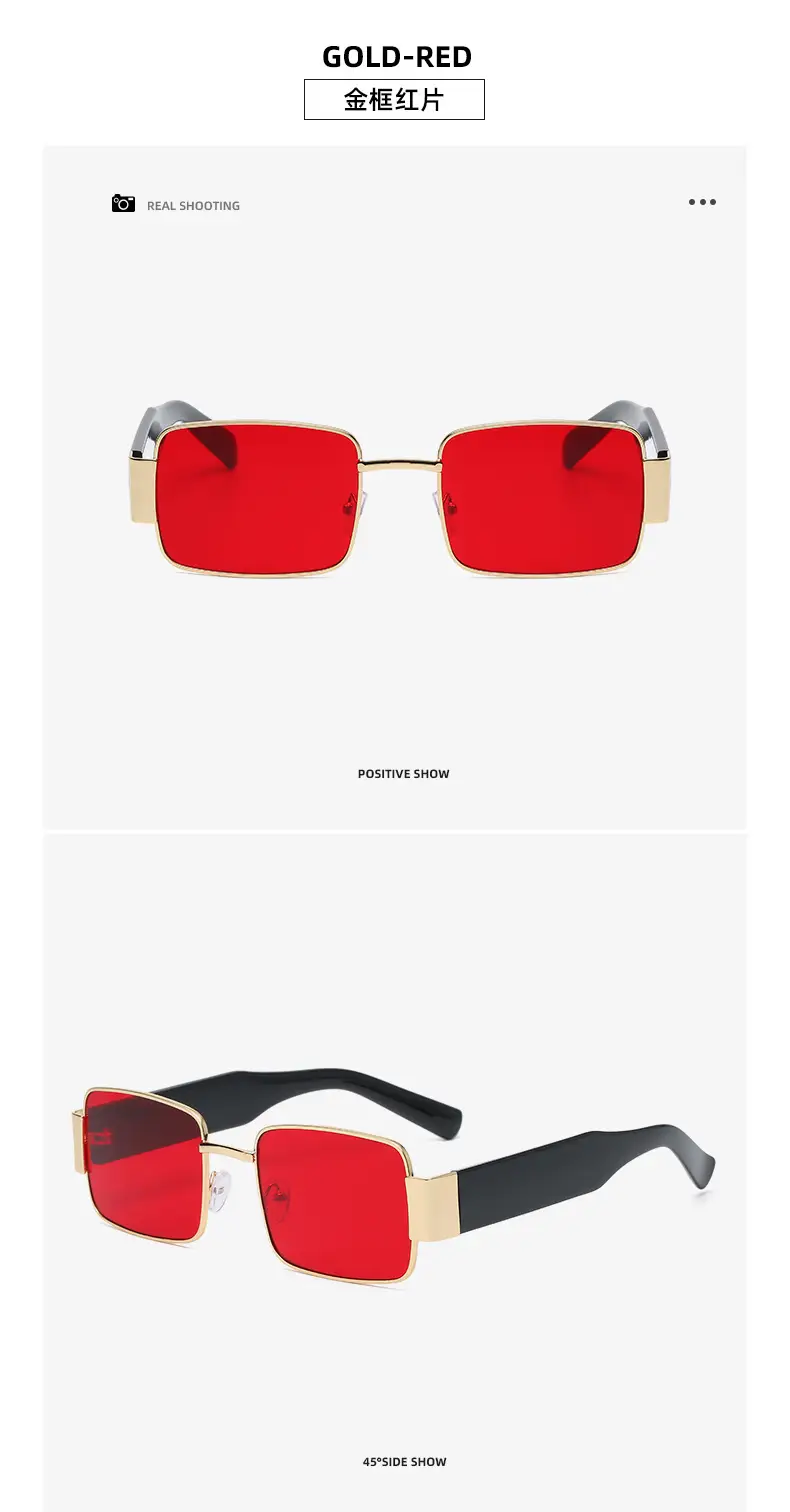 New Style Metal Sunglasses for Men Women Korean Style — feature 17