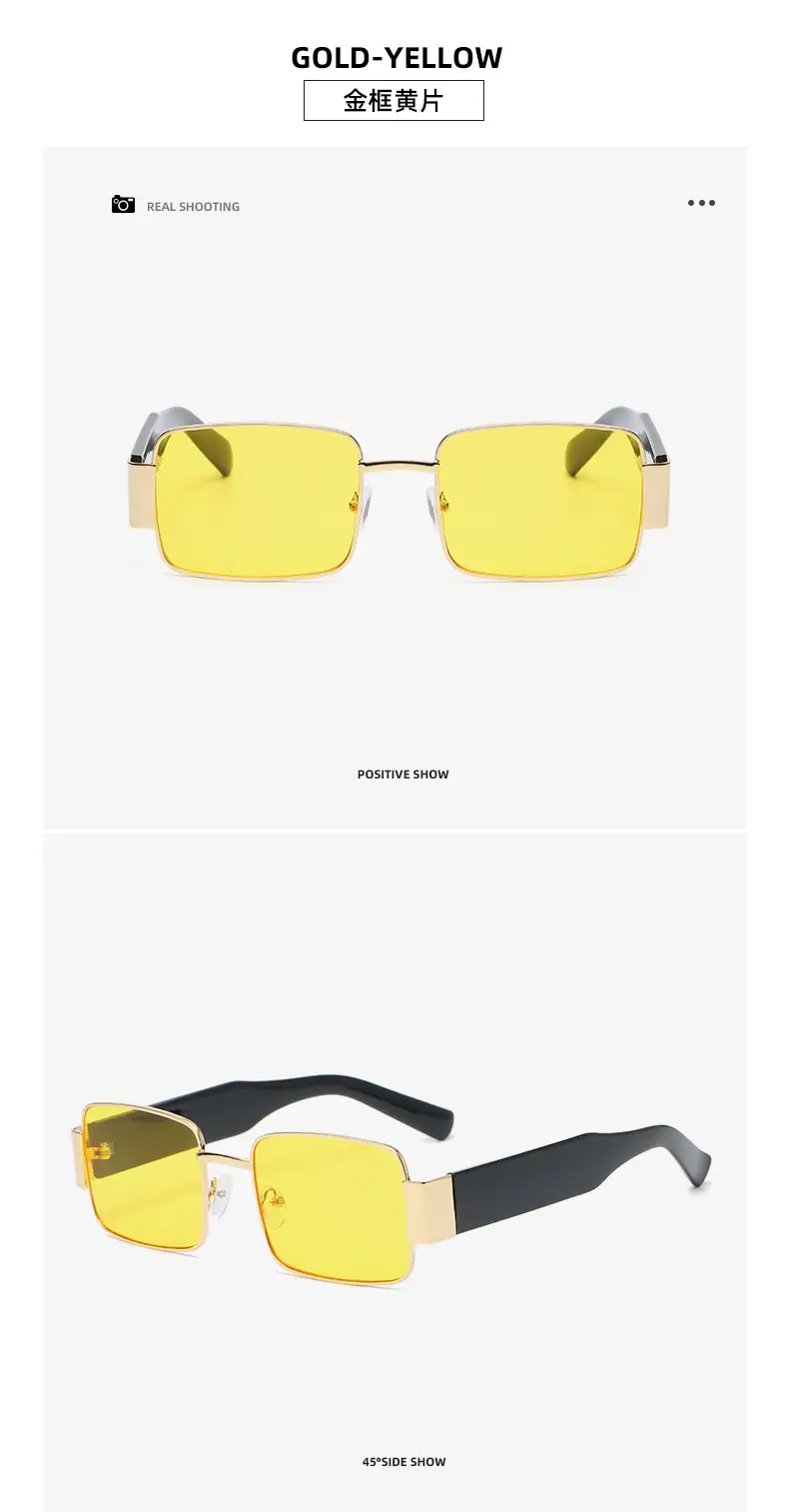 New Style Metal Sunglasses for Men Women Korean Style — feature 18