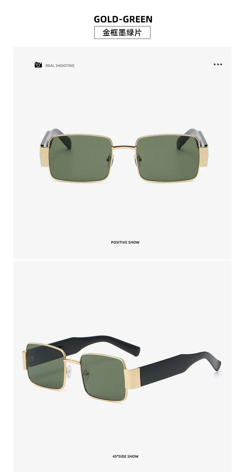 New Style Metal Sunglasses for Men Women Korean Style — feature 19
