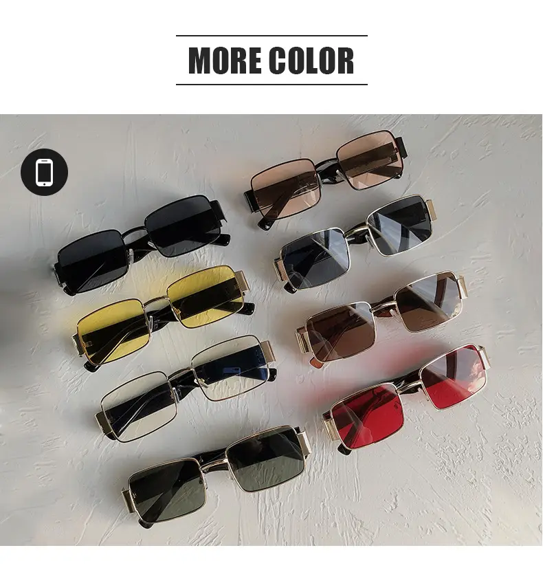 New Style Metal Sunglasses for Men Women Korean Style — feature 22