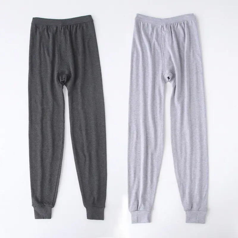 Men's Autumn Pants Men's Pure Cotton Thin Autumn and Winter Warm Pants Pants Middle-aged Spring and Autumn Loose Cotton Wool Pants