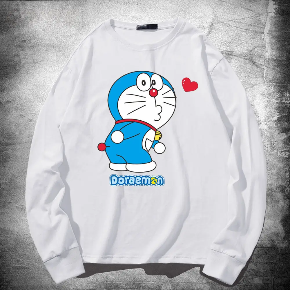 Doraemon Couple Sweatshirt Yellow Long Sleeve - Image 11