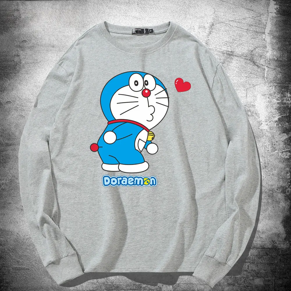 Doraemon Couple Sweatshirt Yellow Long Sleeve - Image 16