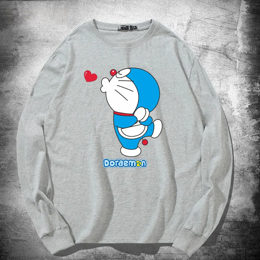 Doraemon Couple Sweatshirt Yellow Long Sleeve - Image 7