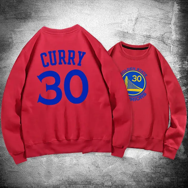 Curry30 Blue Sweatshirt Set for Men - Image 13