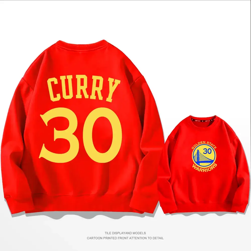 Curry30 Blue Sweatshirt Set for Men - Image 4