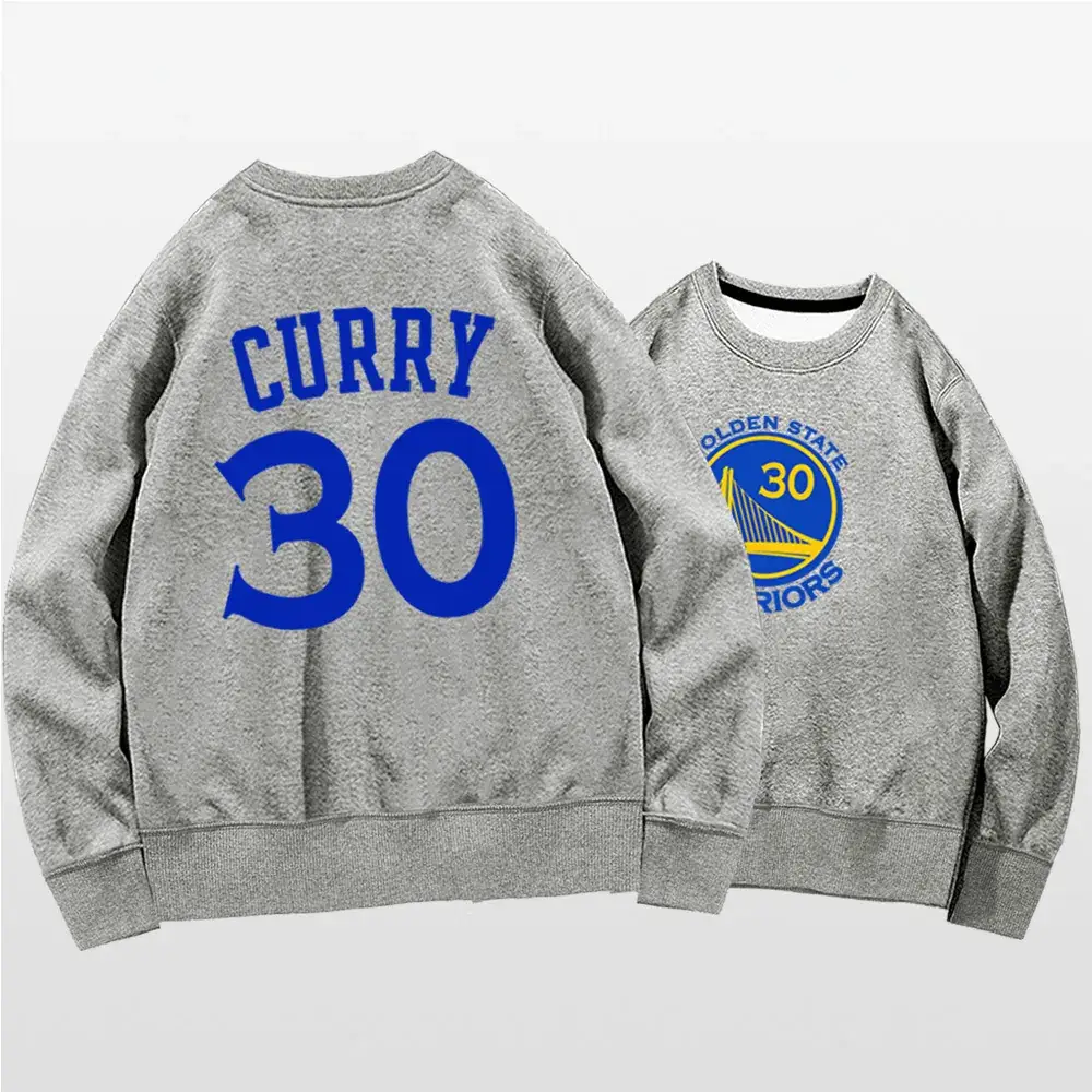 Curry30 Blue Sweatshirt Set for Men - Image 6