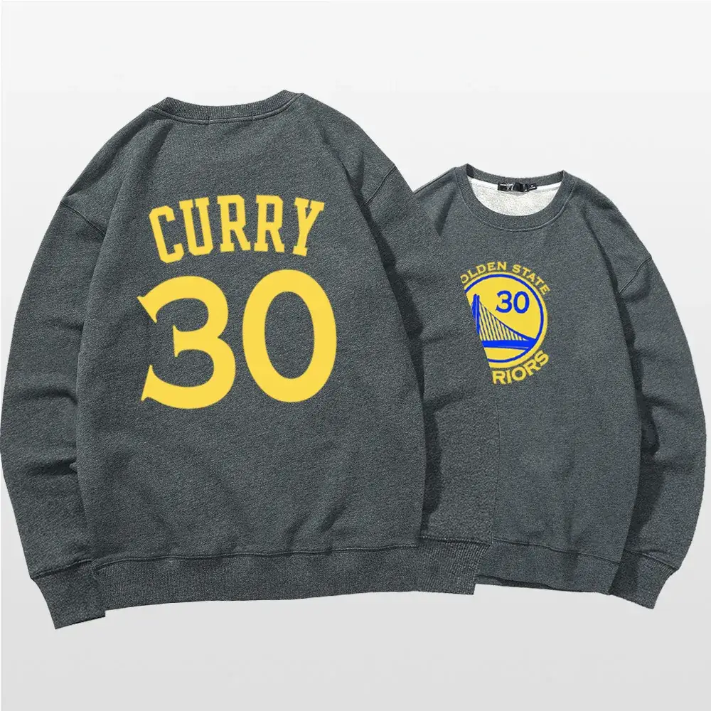 Curry30 Blue Sweatshirt Set for Men - Image 8