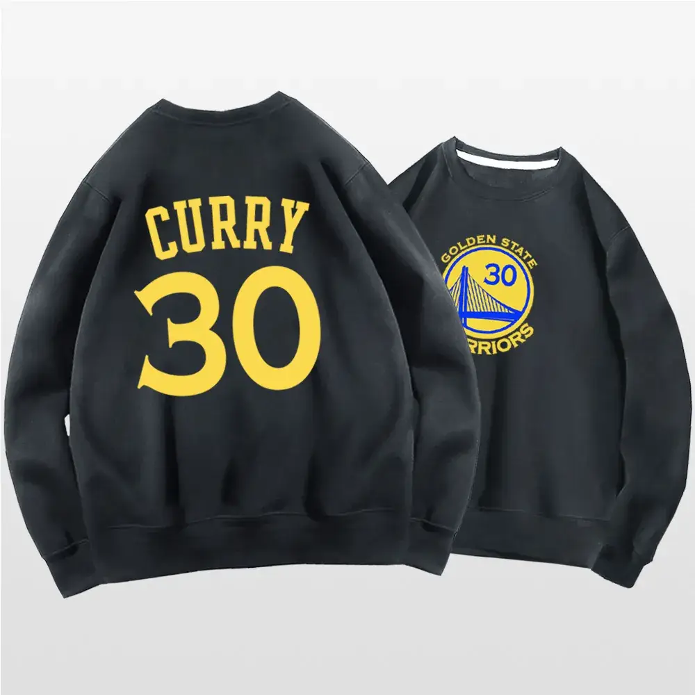Curry30 Blue Sweatshirt Set for Men - Image 9