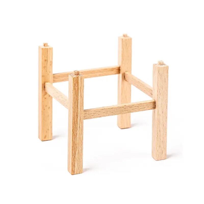 Wooden Kids Building Blocks Kong Ming Lock Table Chair DIY