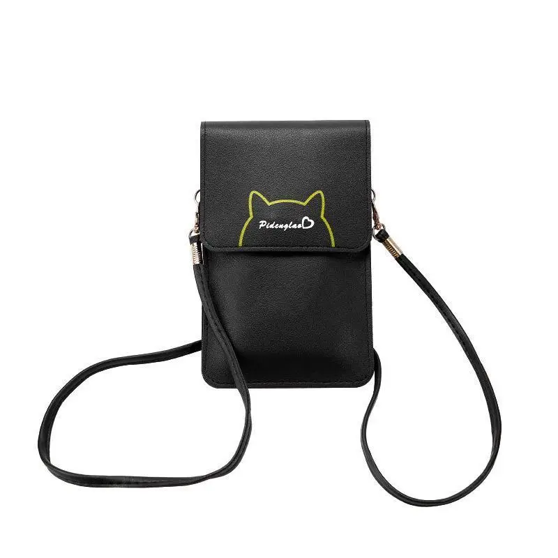 Green Touch Screen Mobile Phone Bag for Women - Image 13
