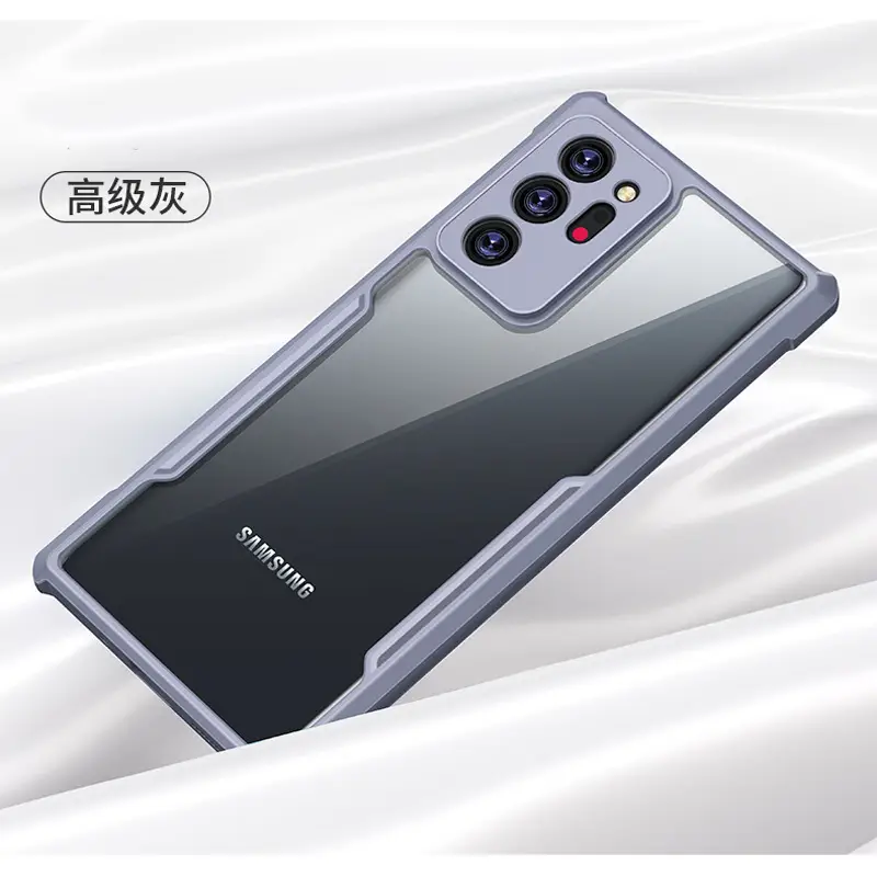Silicone Anti-Fall Phone Case for Samsung Note 20 Ultra Transparent - Image 2