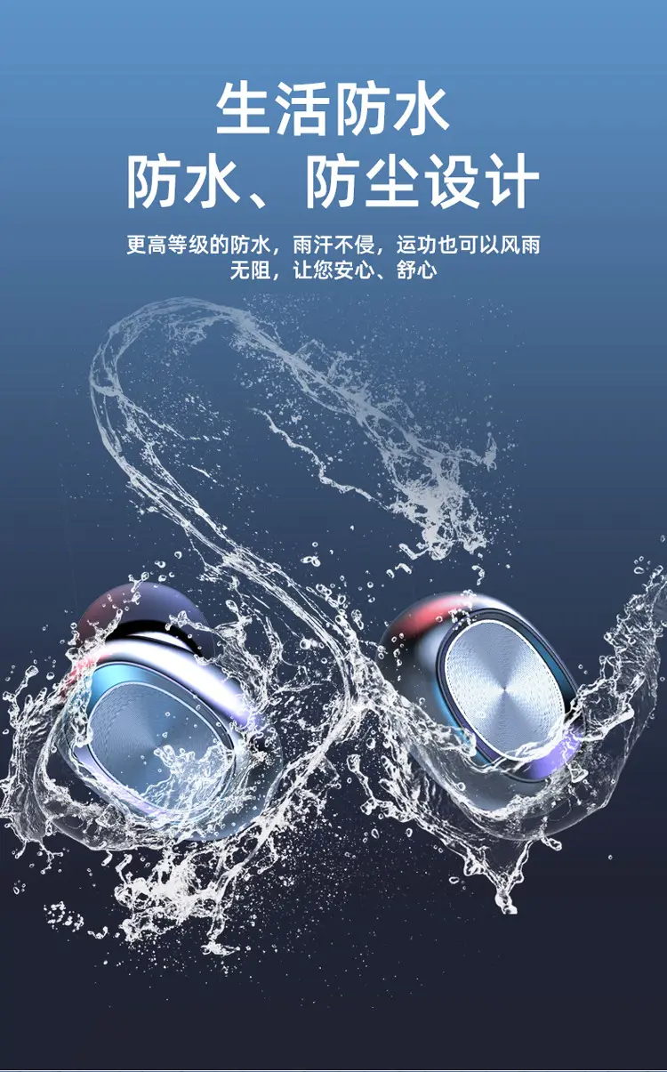 Bluetooth Headset with USB Charging Compartment & Digital Display — feature 15