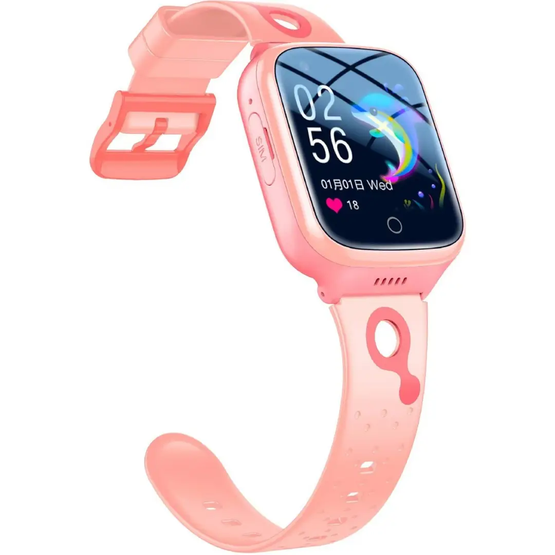 Children's Smart Phone Watch 4g Waterproof Full Network Positioning Video Call Card Primary School Student Genius Watch