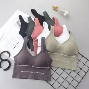 Cross-Border Foreign Trade I-Shaped Butterfly Back Bra Push-Up No-Wire Sports Bra Girl's Chest-Wrapped Tube Top Vest — feature 29