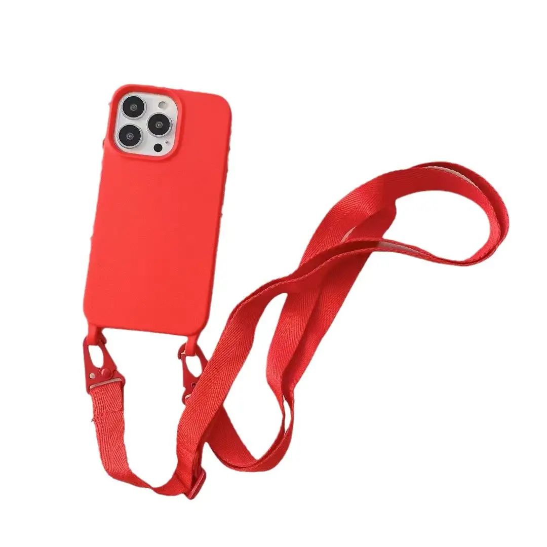 Crossbody iPhone Case with Liquid Silicone Lanyard - Image 6