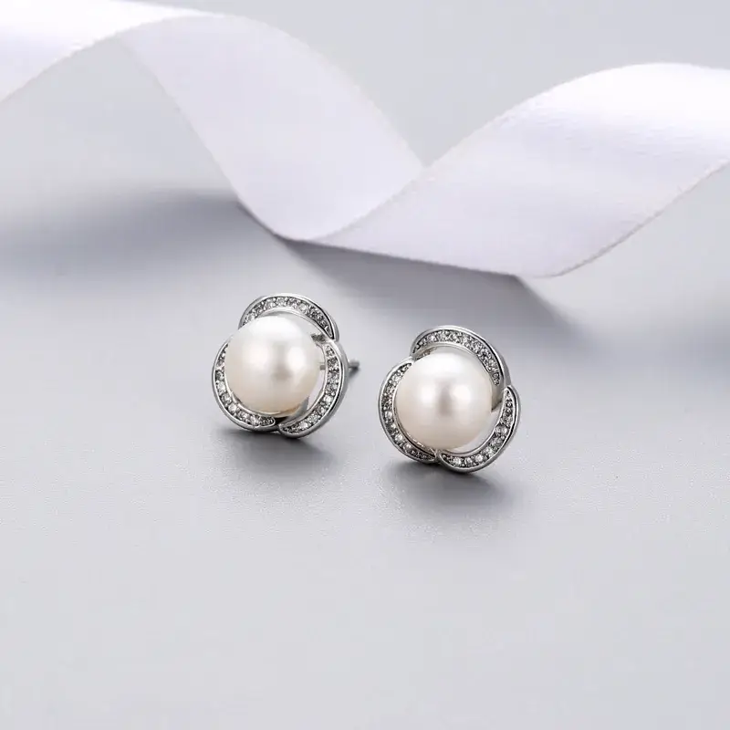 8mm Freshwater Pearl Earrings for Women - Image 8