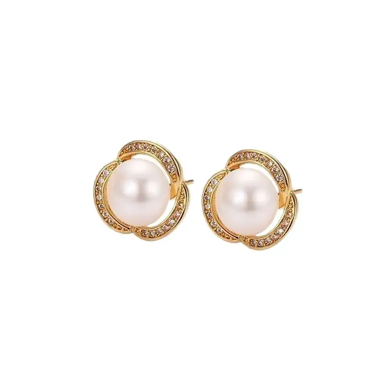 8mm Freshwater Pearl Earrings for Women - Image 9