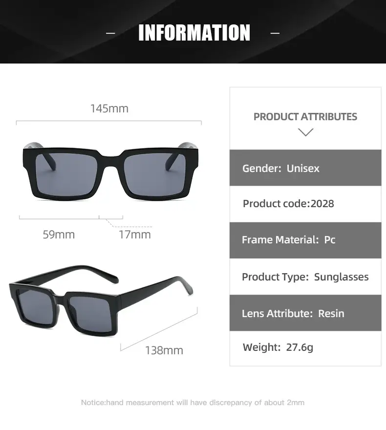 New Retro Small Frame Sunglasses for Men Women European American Fashion — feature 12