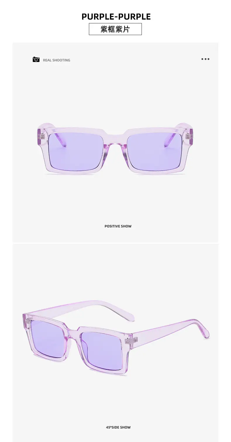 New Retro Small Frame Sunglasses for Men Women European American Fashion — feature 17