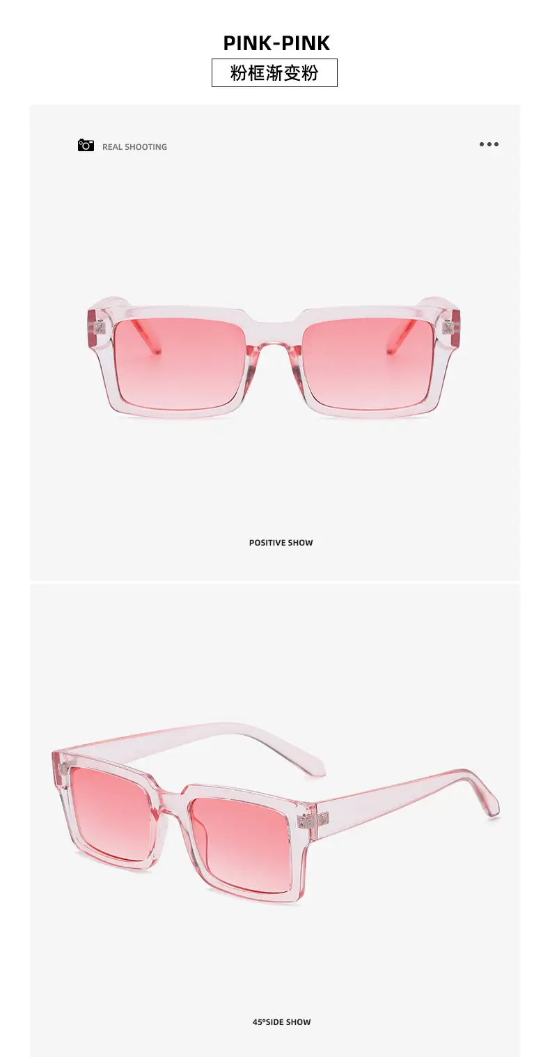 New Retro Small Frame Sunglasses for Men Women European American Fashion — feature 19