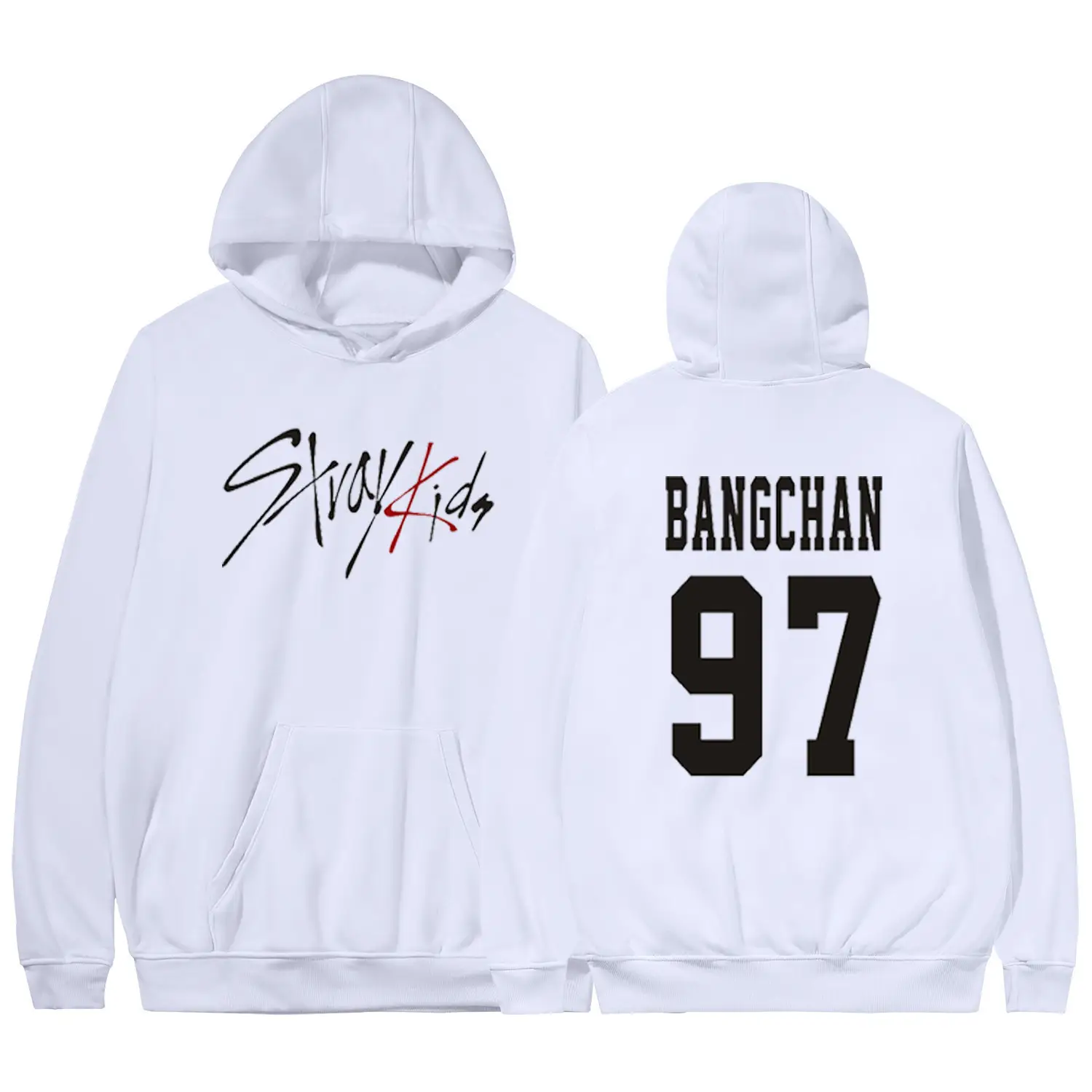 StrayKids Changbin Hoodie White 99 - Image 20