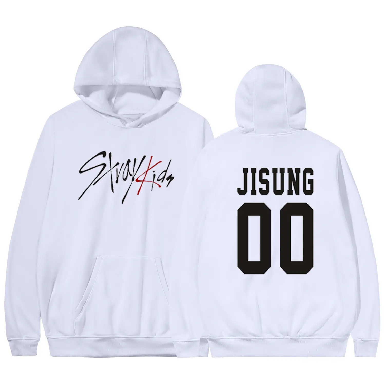 StrayKids Changbin Hoodie White 99 - Image 15