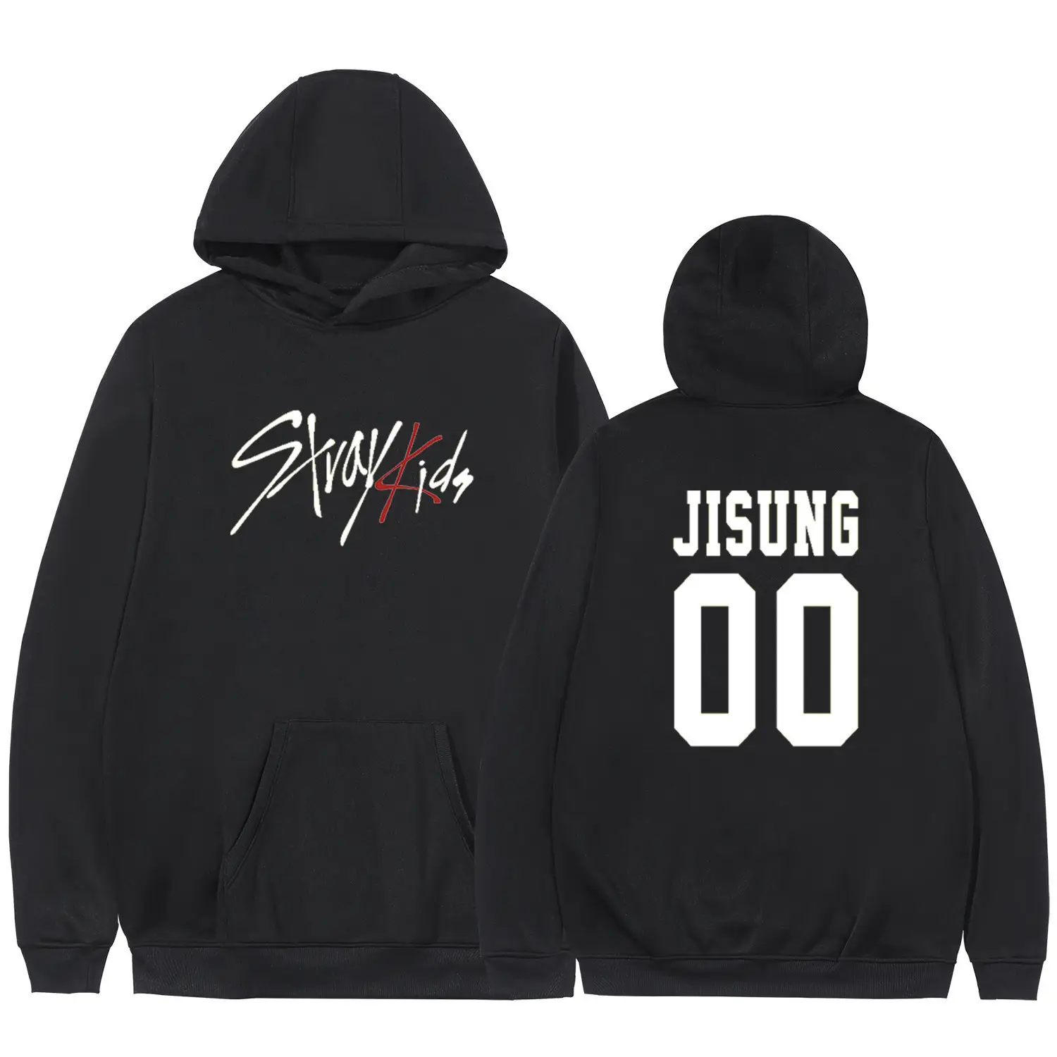 StrayKids Changbin Hoodie White 99 - Image 6
