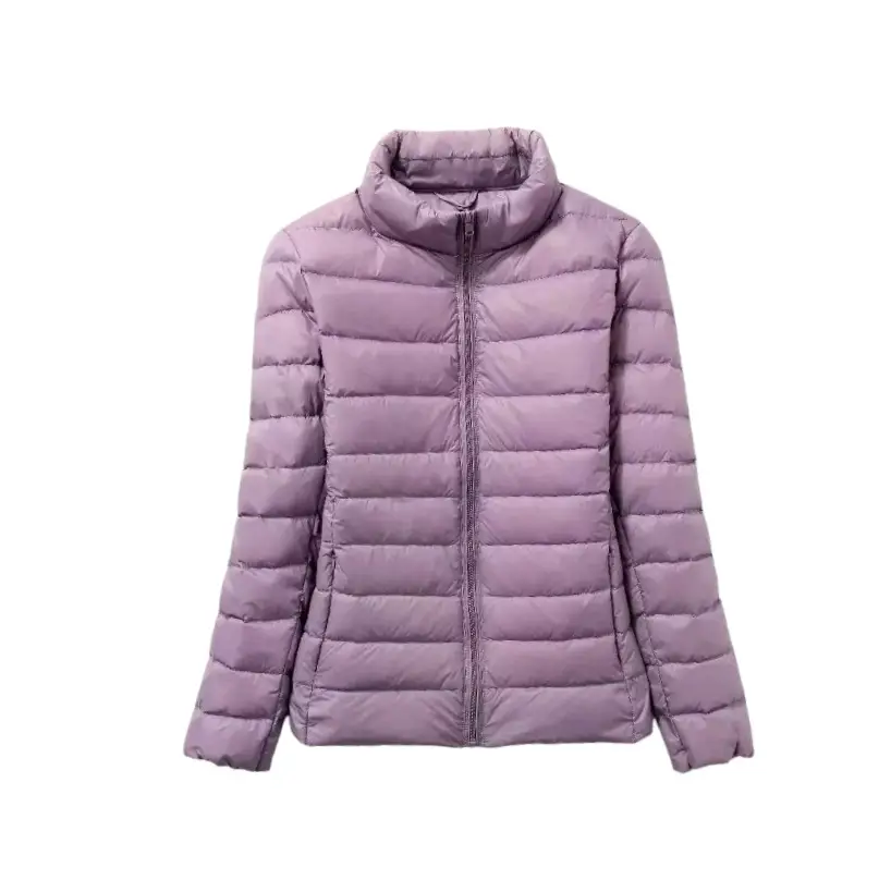 Women's 2025 Lightweight Down Jacket Blue Cross-Border - Image 9