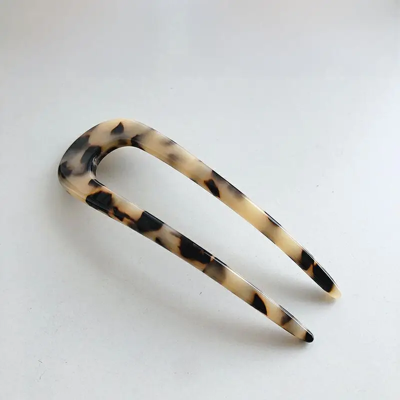 Korean Style Ink Hawksbill Hairpin for Updo - Image 2