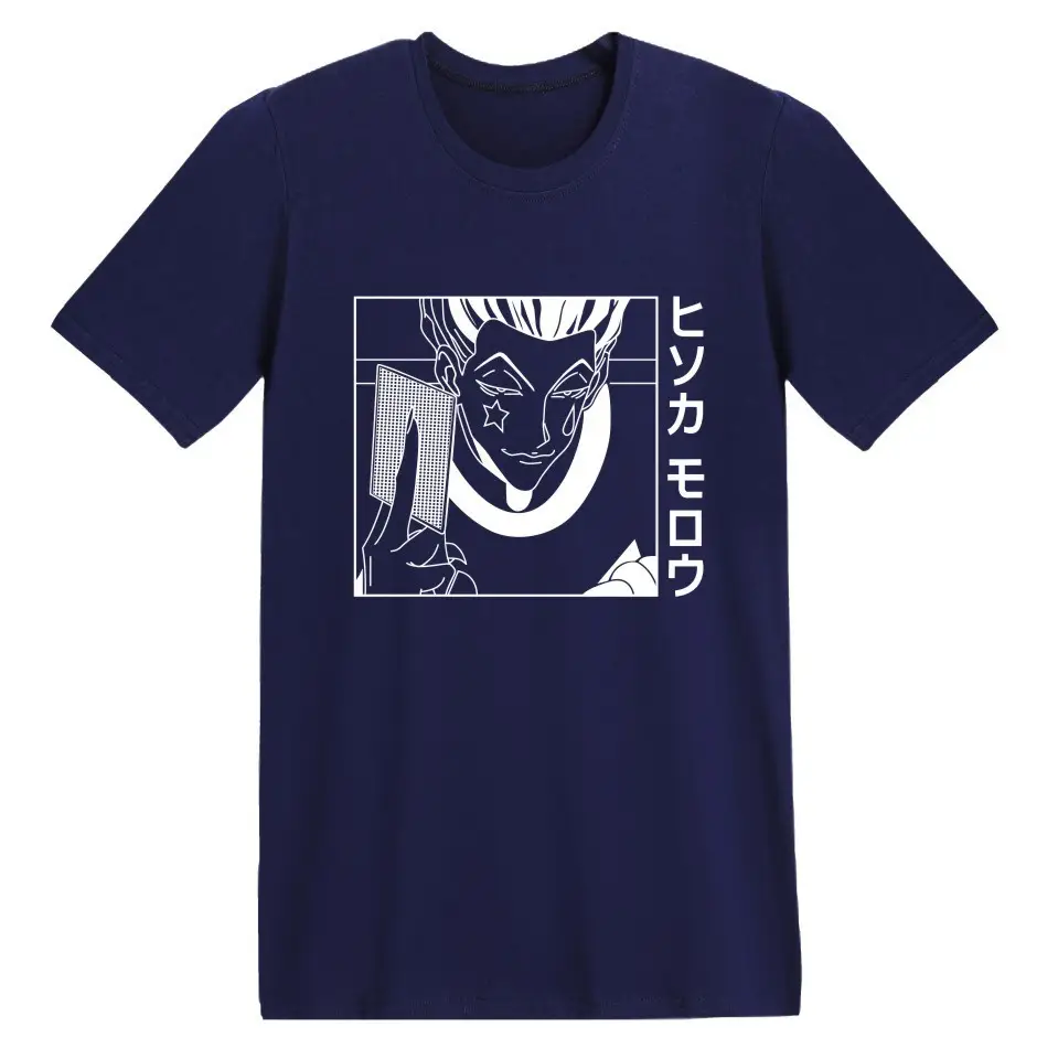 2020 Cross-border Amazon Hot Full-time Hunter Series T-shirt Navy Blue Graphic Print - Image 10