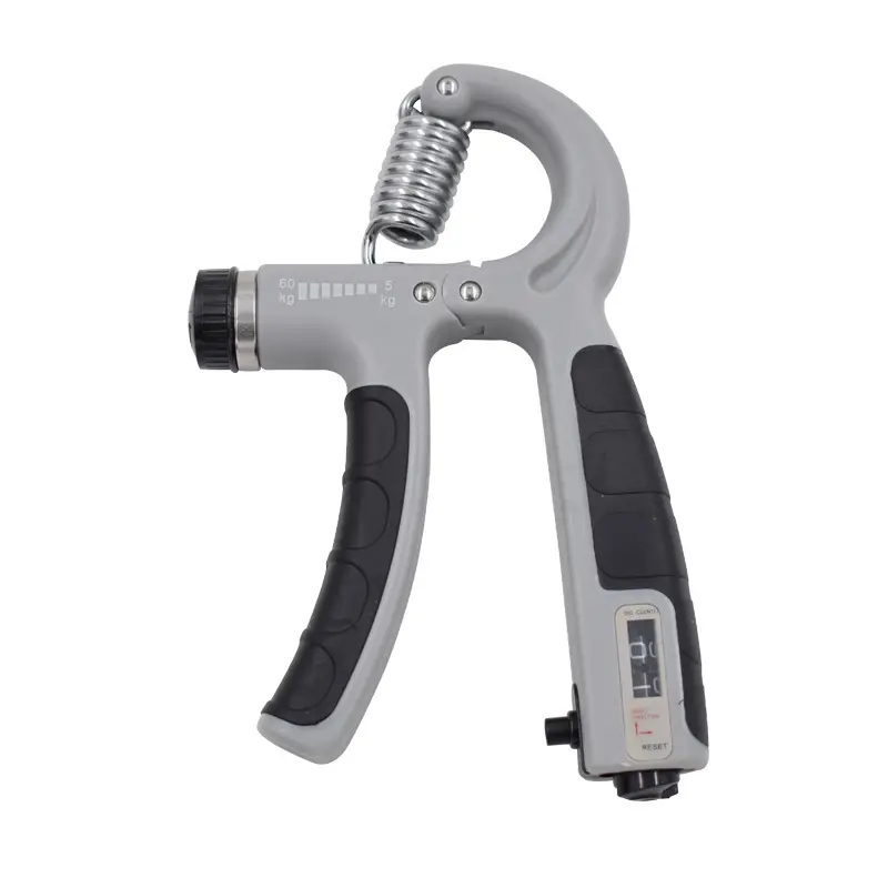 Rubber-coated counting adjustable (gray and black)