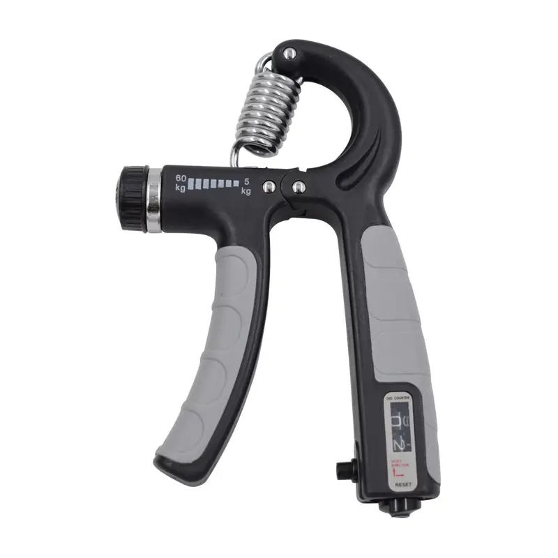 Rubber-coated counting adjustable (black and gray)
