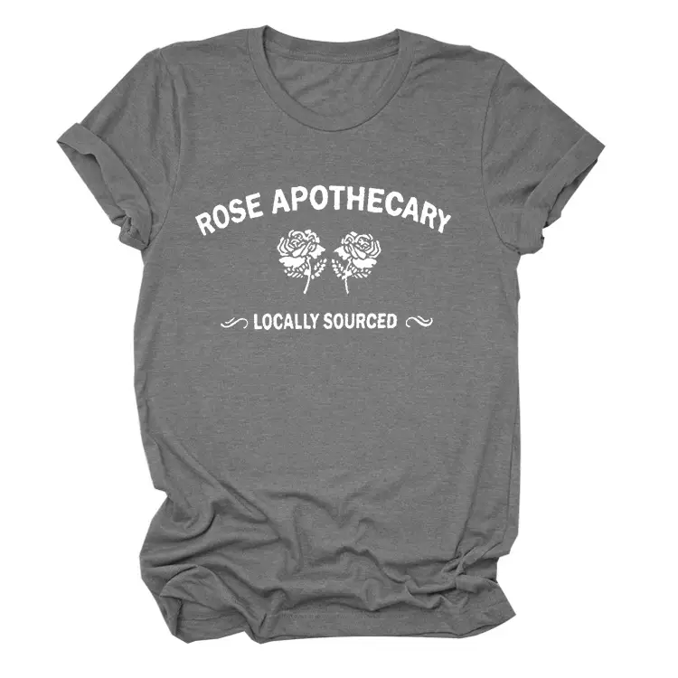 Women's Pink Rose Apothecary Short Sleeve T-Shirt - Image 2