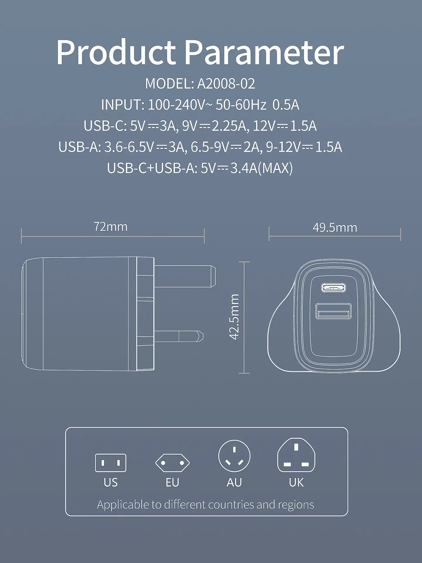 20W Fast Charging USB PD Head for Apple & Android Phones — feature 7